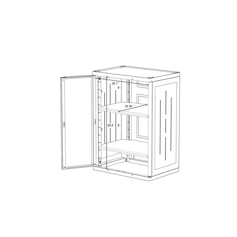 Armadietto in plastica - Brightroom™
