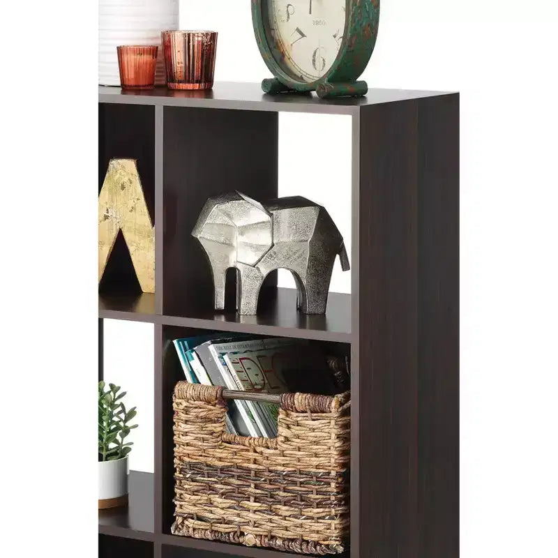 Whitmor Organizzatore a cubo a 9 sezioni color Espresso