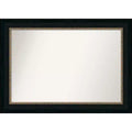 43" x 31" Non-Beveled Paragon Bathroom Wall Mirror Bronze - Amanti Art: Includes Mounting Hardware