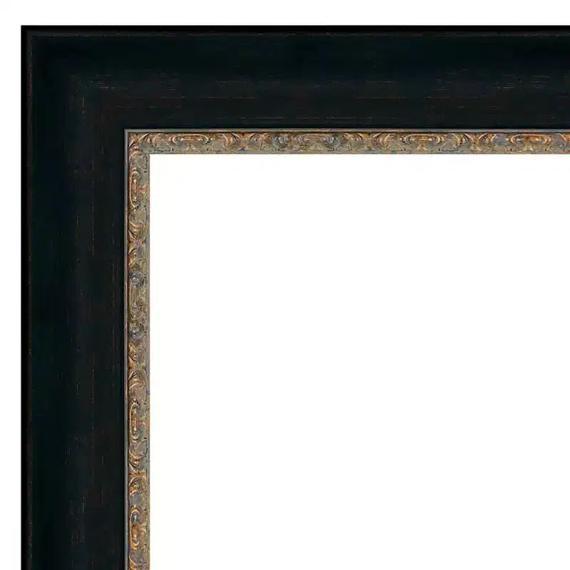 Specchio da parete per bagno Paragon 43" x 31" senza cornice bronzo - Amanti Art: Include hardware di montaggio