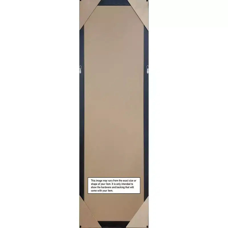 Specchio da porta Opera in legno, non smussato, 20"x54" (50,8x137,16 cm), da parete - Amanti Art