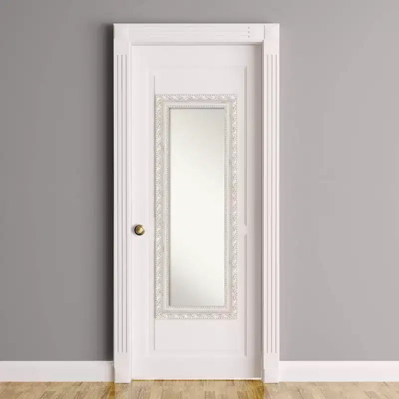 Specchio da porta Opera in legno, non smussato, 20"x54" (50,8x137,16 cm), da parete - Amanti Art