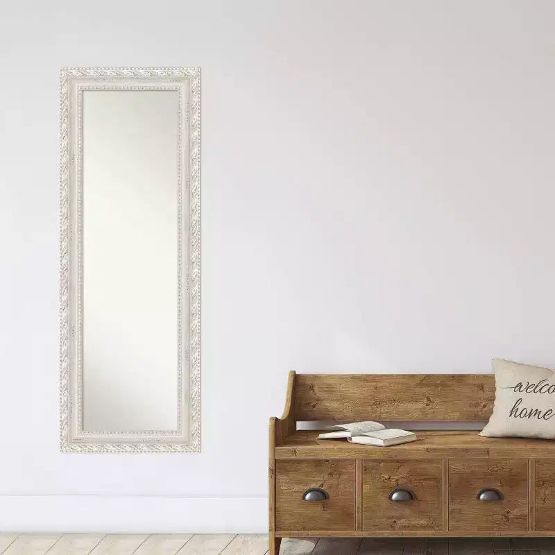 Specchio da porta Opera in legno, non smussato, 20"x54" (50,8x137,16 cm), da parete - Amanti Art