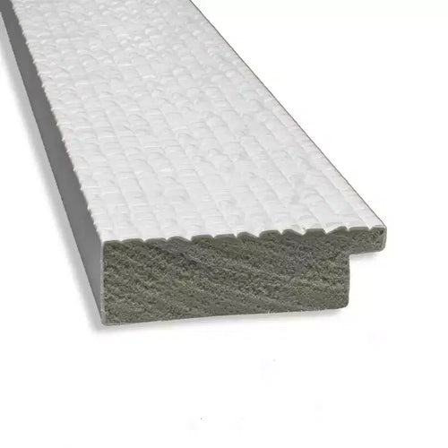 Specchio a figura intera mosaico bianco Amanti Art 48x135 cm non smussato