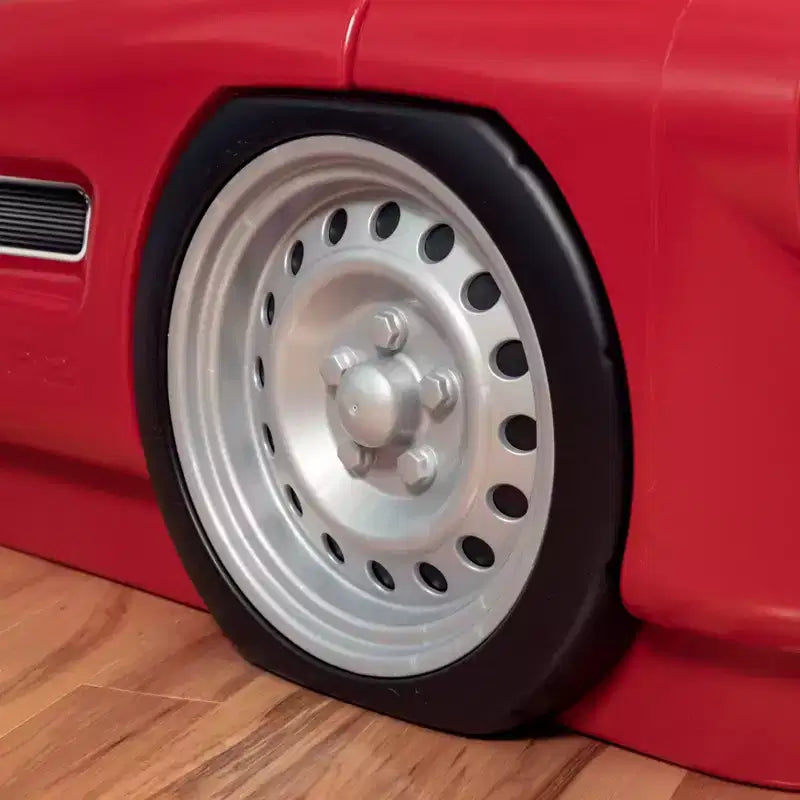 Step2 Roadster Lettino per Bambini da 2 a 12 Anni - Rosso