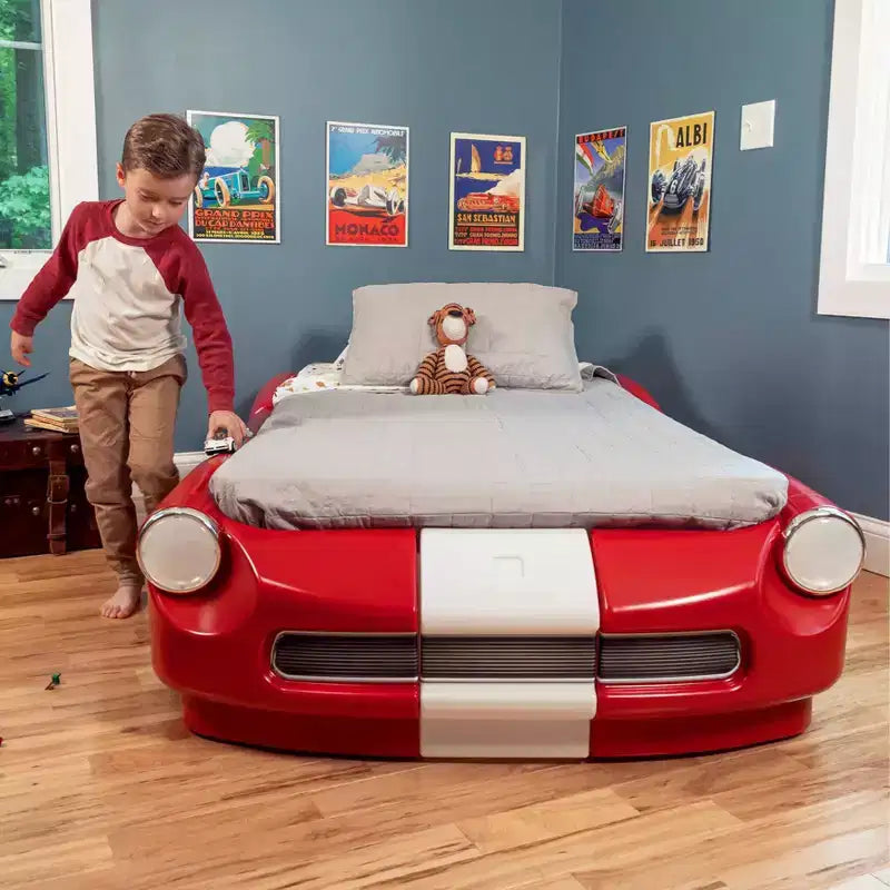 Step2 Roadster Lettino per Bambini da 2 a 12 Anni - Rosso