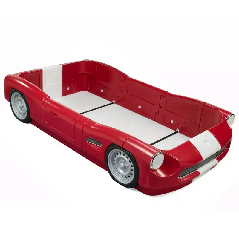 Step2 Roadster Lettino per Bambini da 2 a 12 Anni - Rosso
