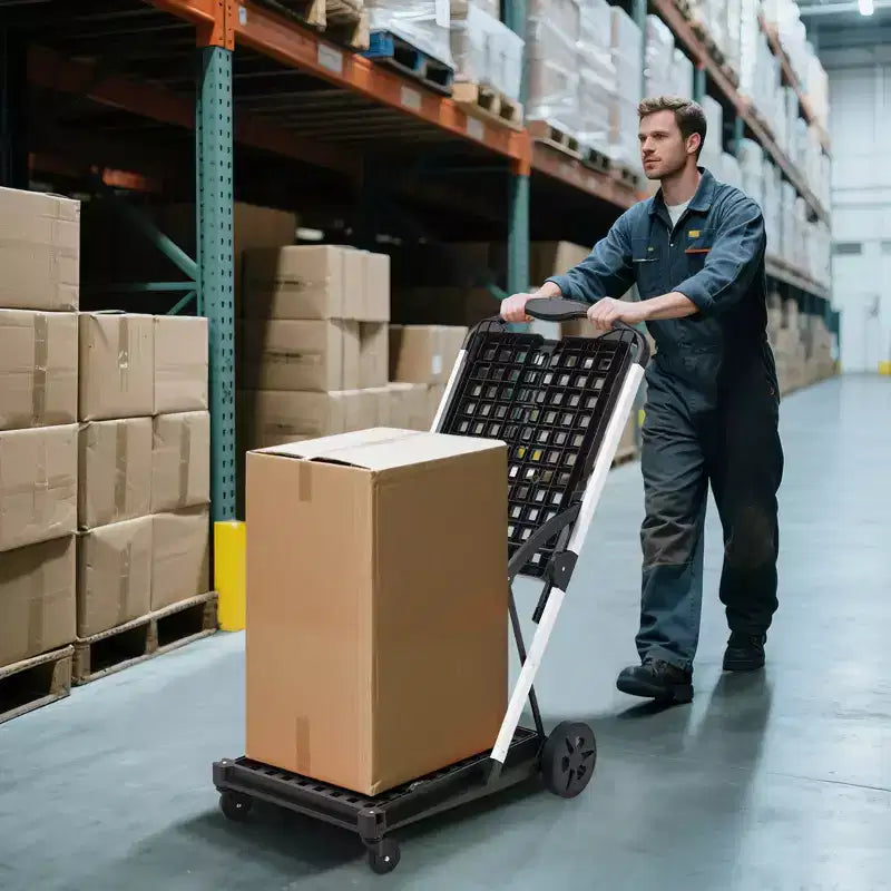 Carrello, carrello della spesa pieghevole, scatola di immagazzinaggio staccabile, carrello di stoccaggio mobile multiuso, adatto per casa, cucina, supermercato