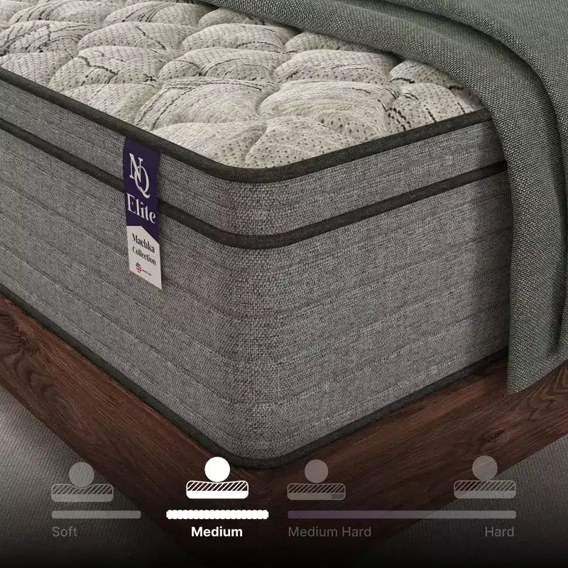 Materasso ibrido matrimoniale Okak 10/12 pollici con memory foam in gel rinfrescante, materasso con molle insacchettate, materasso resistente all'acqua con certificazione CertiPUR-US