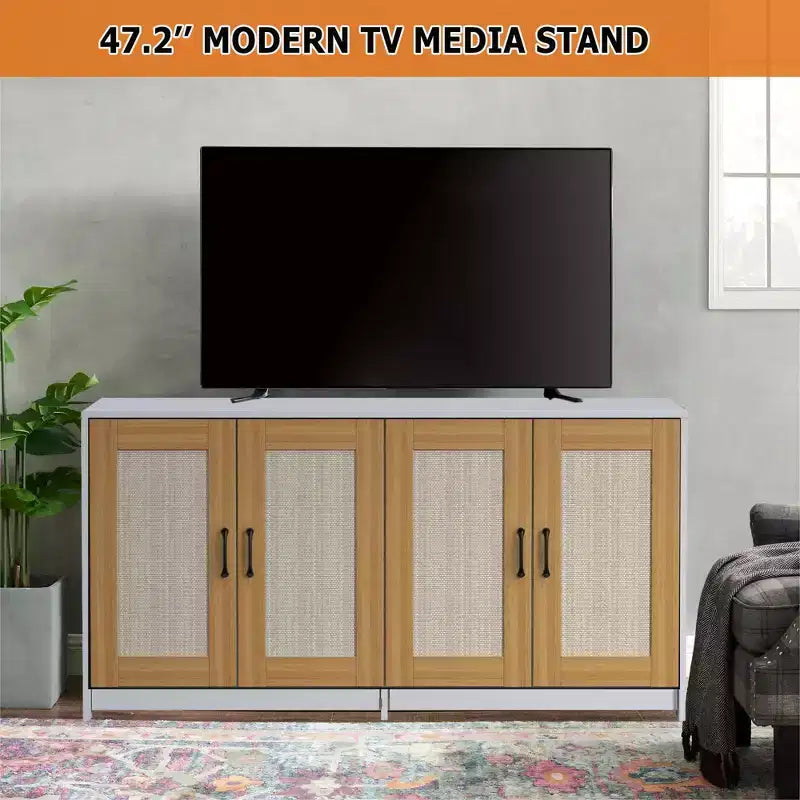 Mobile TV con cuccia per gatti, tavolino, mobiletto con lettiera nascosta in legno, con ripiano e tiragraffi, cuccia per gatti da interni, mobile TV, tavolino