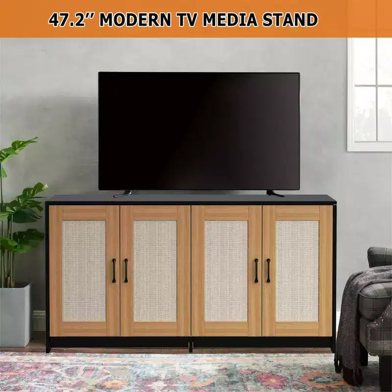 Mobile TV con cuccia per gatti, tavolino, mobiletto con lettiera nascosta in legno, con ripiano e tiragraffi, cuccia per gatti da interni, mobile TV, tavolino