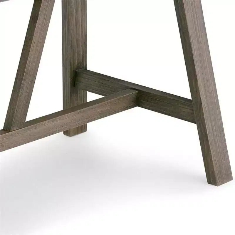 HomeStock Scrivanie da scrittura in legno nere alte 76 cm con cassettiera portadocumenti