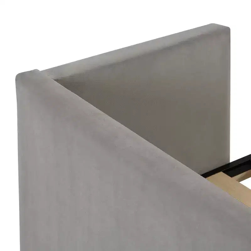 Divano letto imbottito con letto estraibile a scomparsa, Struttura letto singolo in legno con letto estraibile estensibile, Divano letto a capitonné