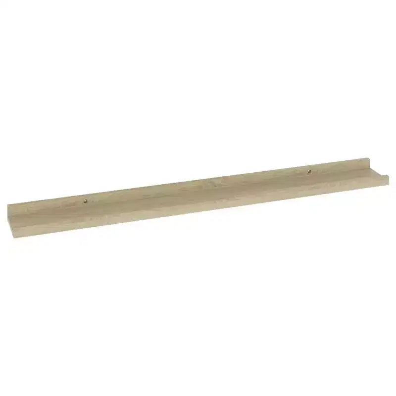 Mensole a muro 2 pz Quercia Sonoma 31,5x3,5x1,2