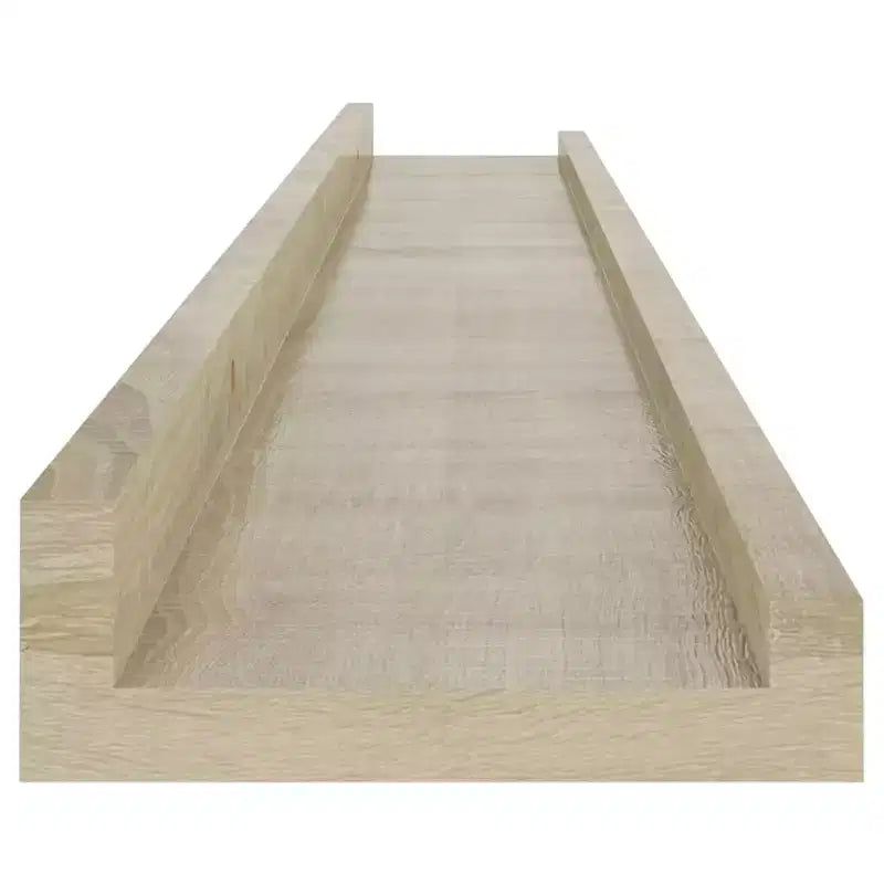 Mensole a muro 2 pz Quercia Sonoma 31,5x3,5x1,2