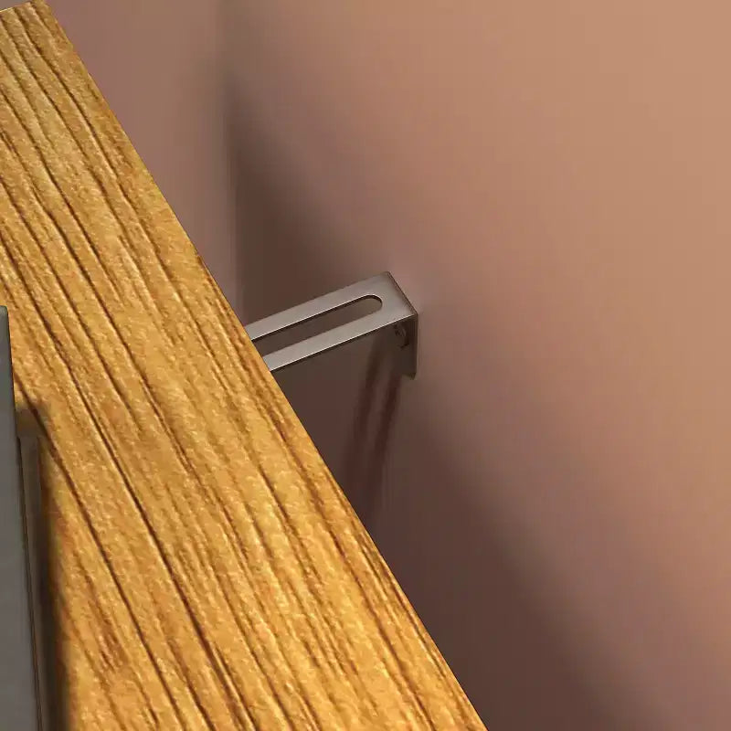 GDFStudio Tyra 31 Mobiletto Moderno in Legno con 4 Ripiani Porta Scarpe, 1 Cassetto e Ripiani Regolabili