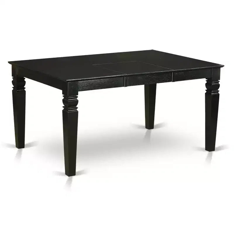 Set Tavolo Rustico da Pranzo 7 Pezzi Tavolo Rettangolare 42x60 con Allunga e 6 Sedie Parsons