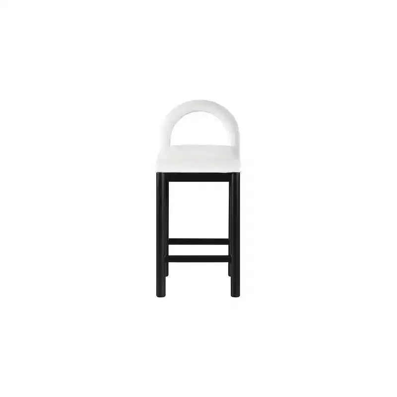 Meridian Furniture, Sgabello da bancone Conrad in velluto