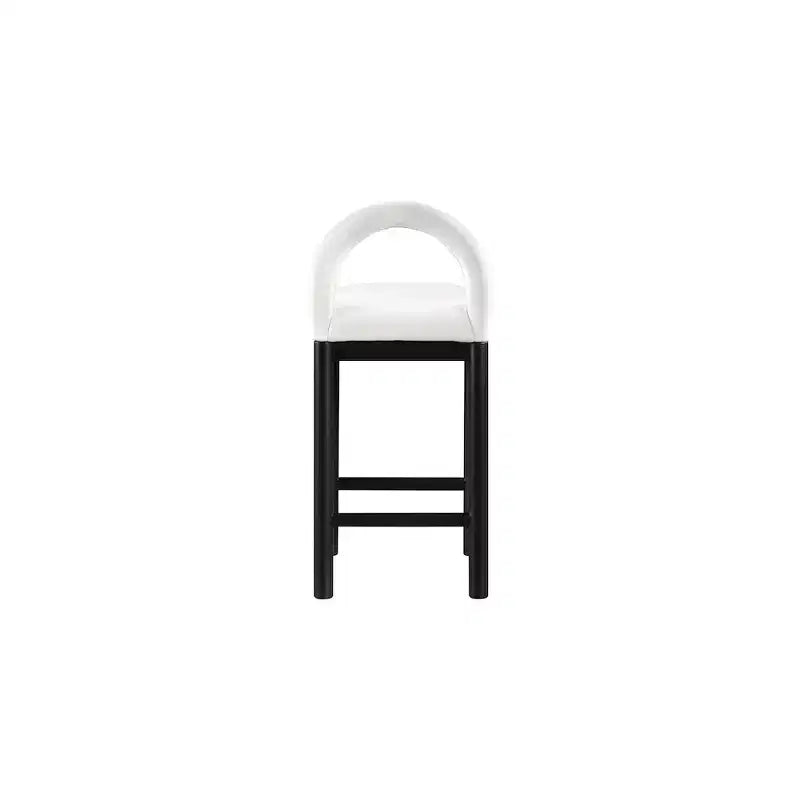 Meridian Furniture, Sgabello da bancone Conrad in velluto