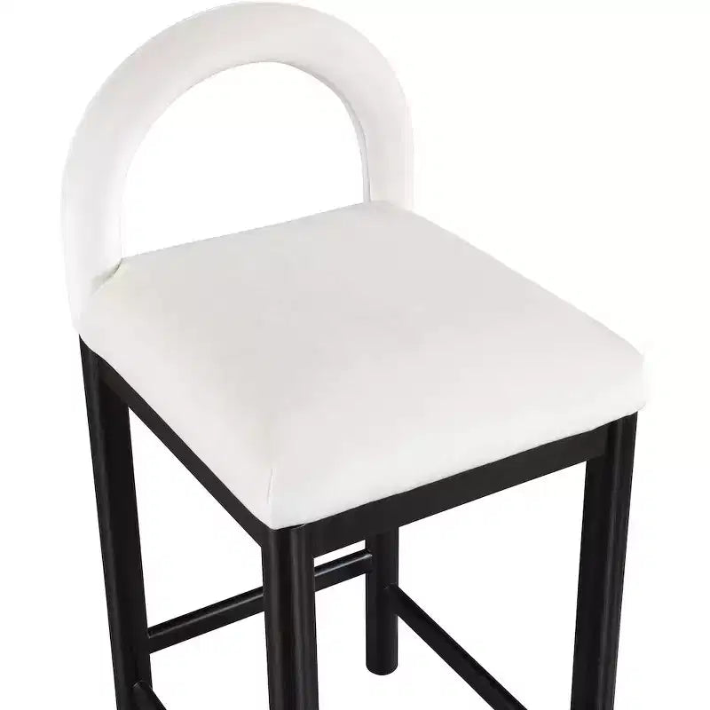 Meridian Furniture, Sgabello da bancone Conrad in velluto