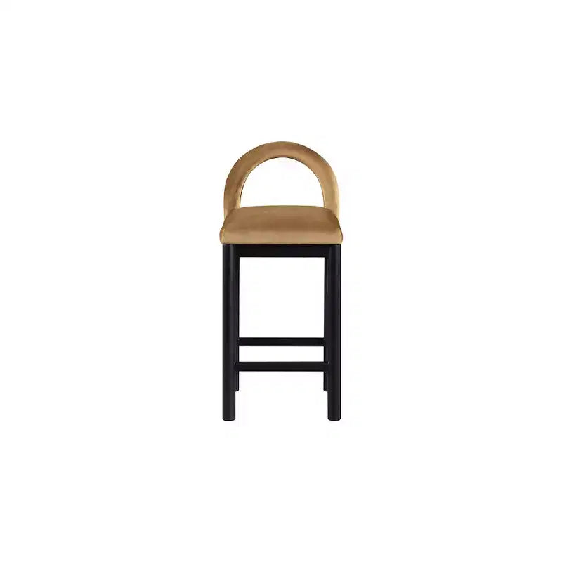 Meridian Furniture, Sgabello da bancone Conrad in velluto
