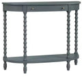 Crestview Collection 40 in. Gray Solid Wood 1 Drawer Accent_Console_Sofa Table
