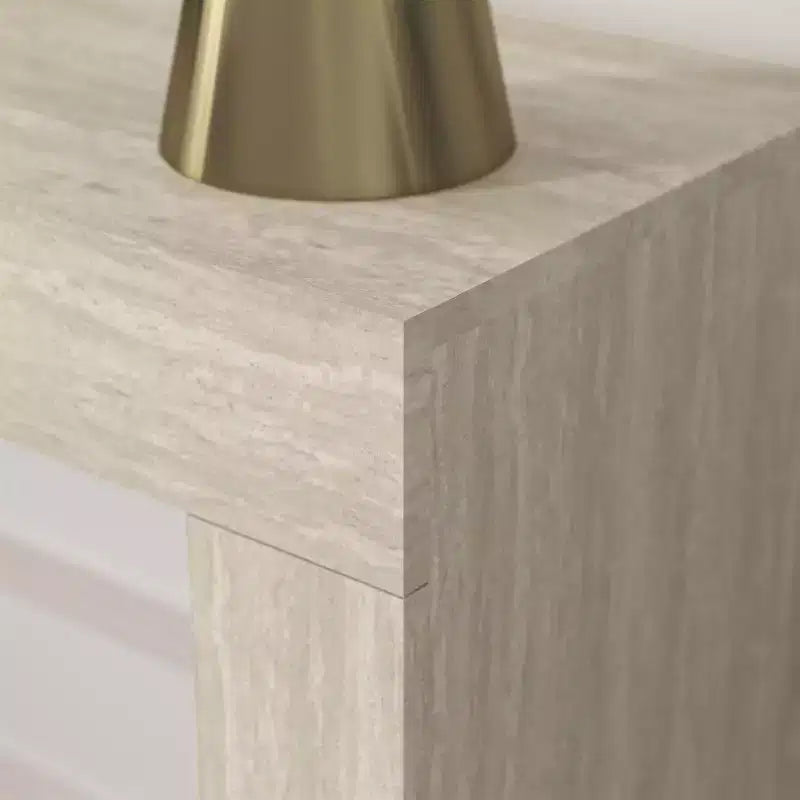 Consolle Galano con piano sottile rettangolare 119.1 L x 32.5 P x 73.7 H cm