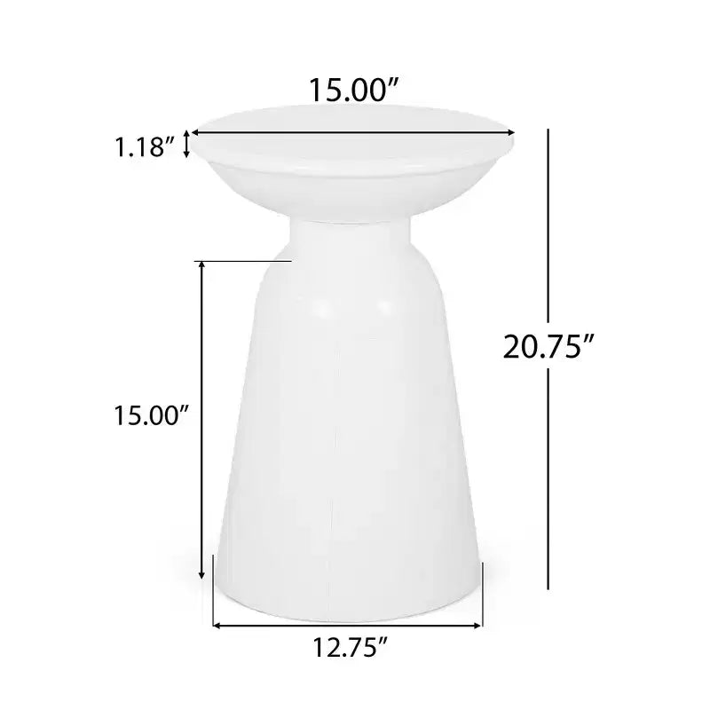 Tavolino laterale in ferro, tavolino da caffè moderno minimalista, tavolino da caffè, per soggiorno,