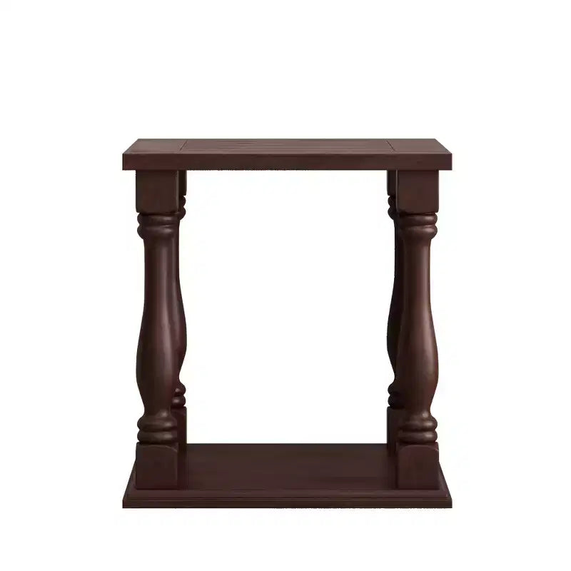 Tavolino antico Kael GDFStudio con ripiano aperto