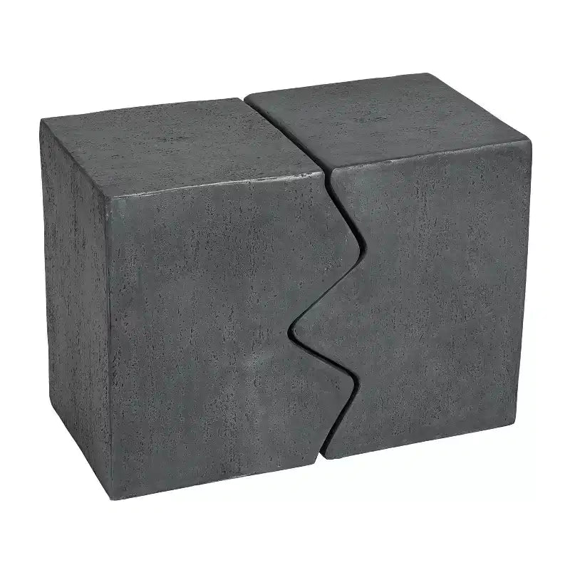 MAYEERTY 1 confezione di tavolini moderni geometrici set da 2, tavolino MGO per interni ed esterni soggiorno, patio