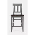 Jofran, Decatur Lane Farmhouse Solid Wood Counter Stool (Set of 2)