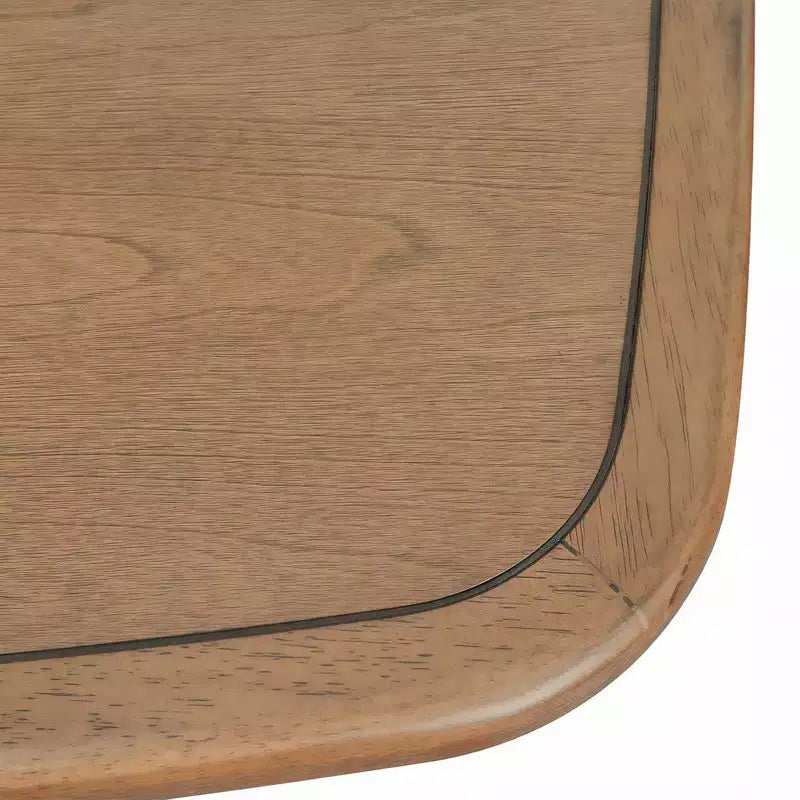 Tavolo da pranzo in legno Homy Casa con ripiano portaoggetti