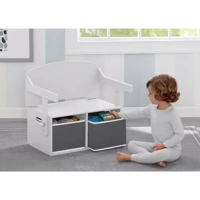 Panca convertibile per attività 3-in-1 MySize di Delta Children
