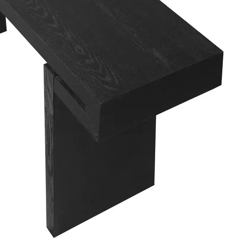 60 Modern Farmhouse Tavolo Consolle da Ingresso con Finitura in Legno Impiallacciato, Tavolo da Divano per Soggiorno, Corridoio o Ingresso - Panipeachy