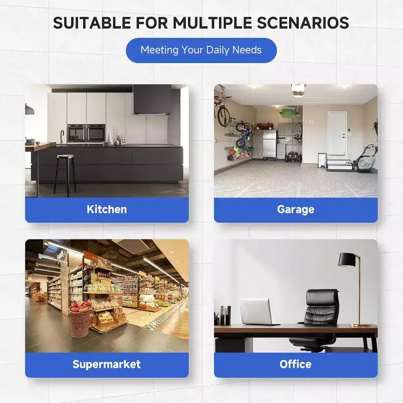 Scaffale COZONY per carichi pesanti, Unità di scaffalatura in metallo ad alta capacità per cucina, garage, ufficio, magazzino