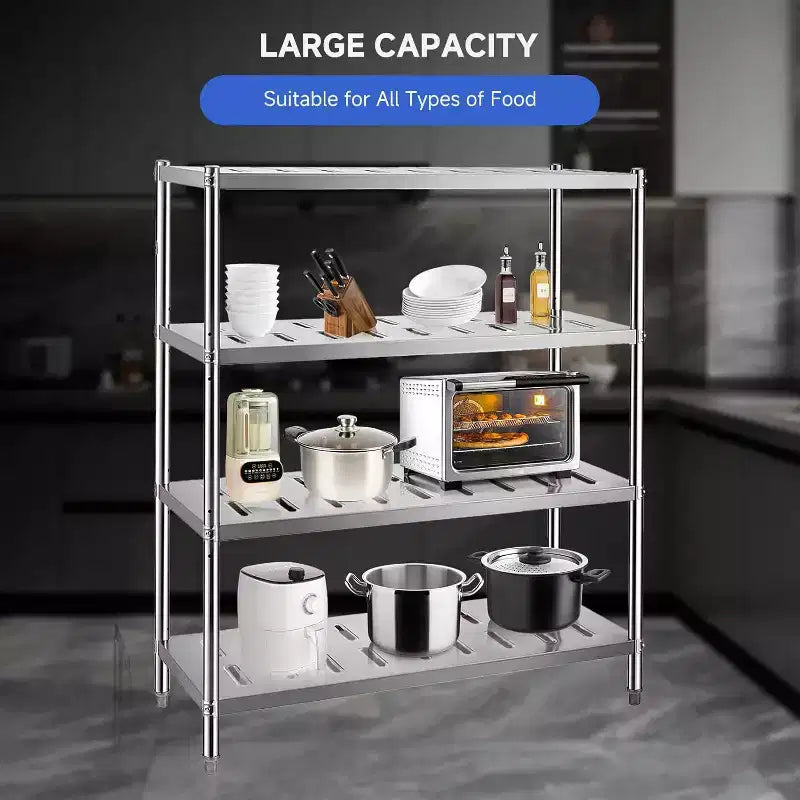 Scaffale COZONY per carichi pesanti, Unità di scaffalatura in metallo ad alta capacità per cucina, garage, ufficio, magazzino