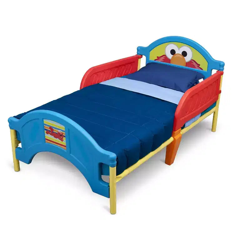 Lettino per bambini in plastica Delta Children Sesame Street