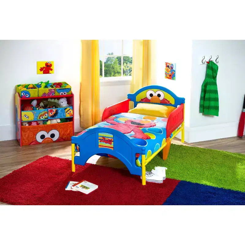 Lettino per bambini in plastica Delta Children Sesame Street