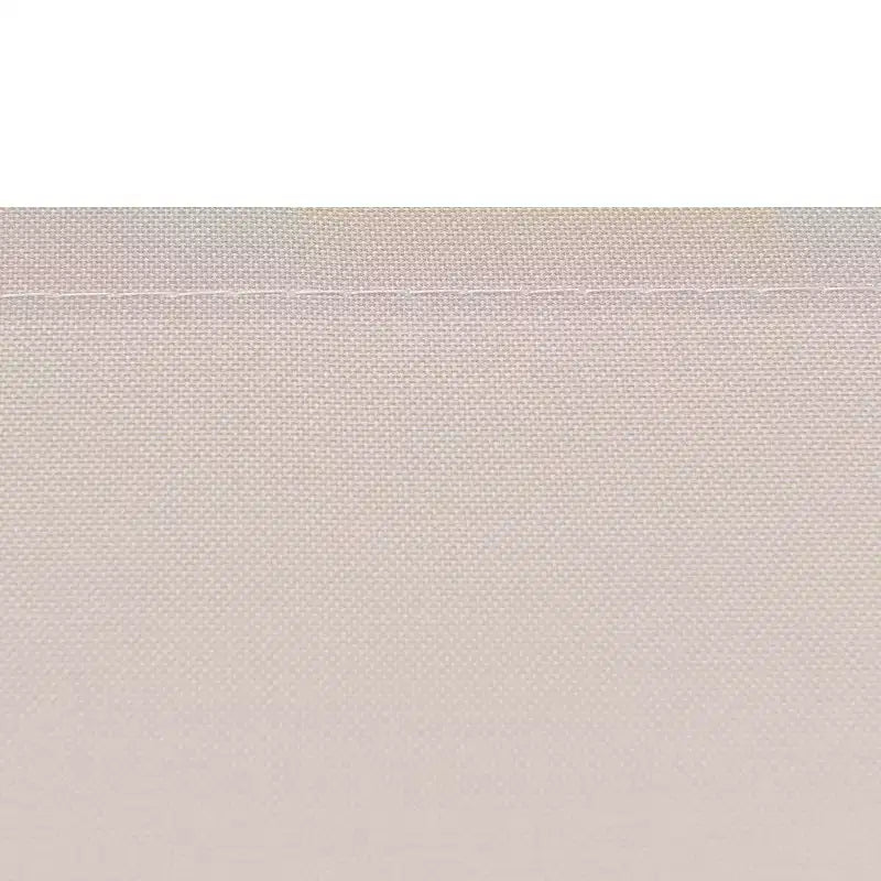 Costway 237 x 71 H Paravento Laterale Avvolgibile Doppio Pieghevole da Patio Divisorio Beige