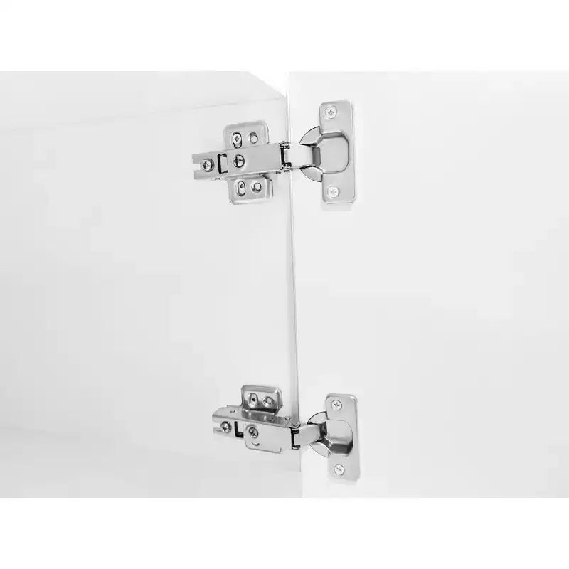 Mobile TV moderno con luci a LED per TV da 105 pollici, Tavolo Mobile Porta TV con Ripiani in Vetro per Soggiorno