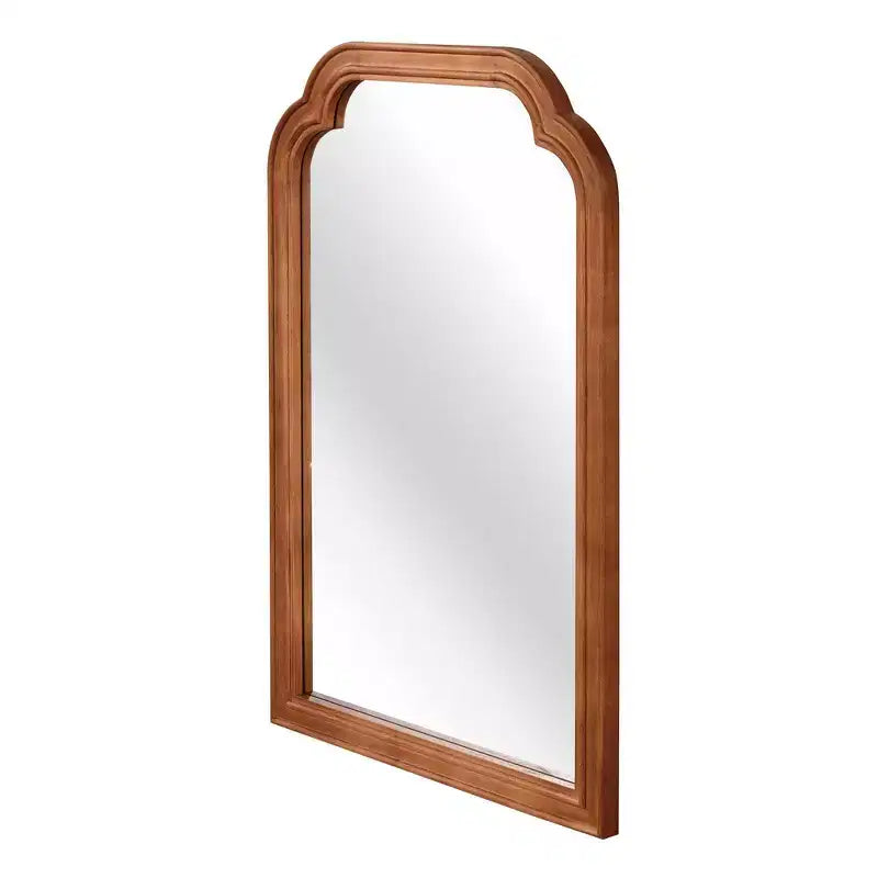 Specchio Decorativo Angoli Arrotondati Whisen 20 x 30, Cornice in Legno Massello, Ingresso
