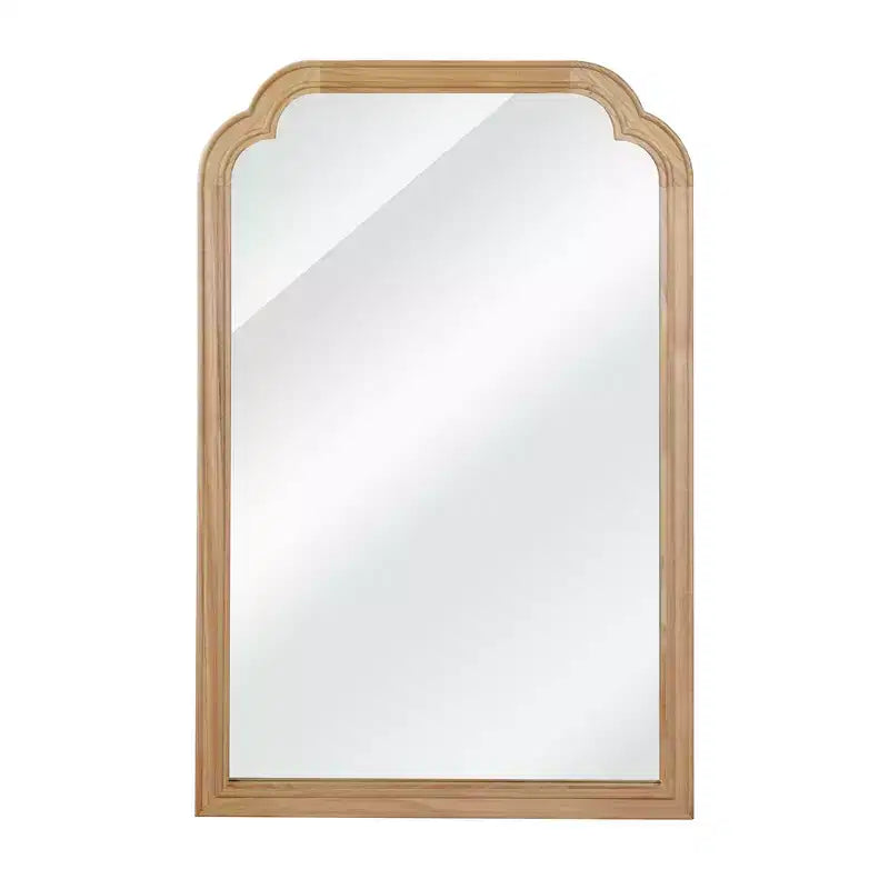 Specchio Decorativo Angoli Arrotondati Whisen 20 x 30, Cornice in Legno Massello, Ingresso