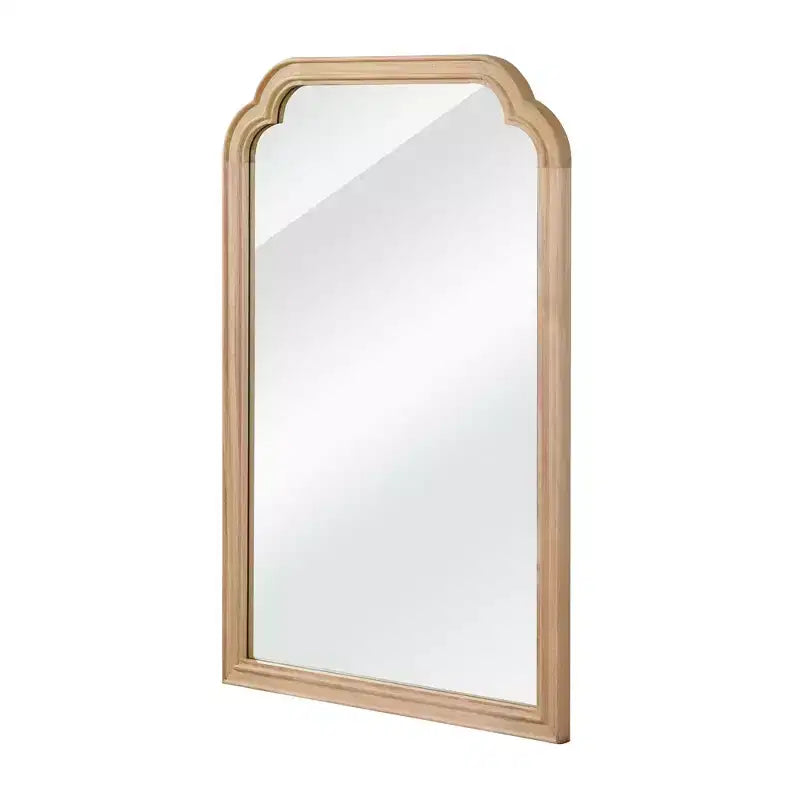 Specchio Decorativo Angoli Arrotondati Whisen 20 x 30, Cornice in Legno Massello, Ingresso
