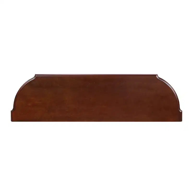 Tavolino da Consolle Curvo Retrò 43 con Cassetti, Tavolino da Divano con Gambe in Legno Massello Dietro il Divano, Tavolino d'Ingresso o da Corridoio con Ripiano Contenitore-Panipeachy