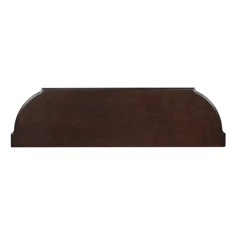 Tavolino da Consolle Curvo Retrò 43 con Cassetti, Tavolino da Divano con Gambe in Legno Massello Dietro il Divano, Tavolino d'Ingresso o da Corridoio con Ripiano Contenitore-Panipeachy