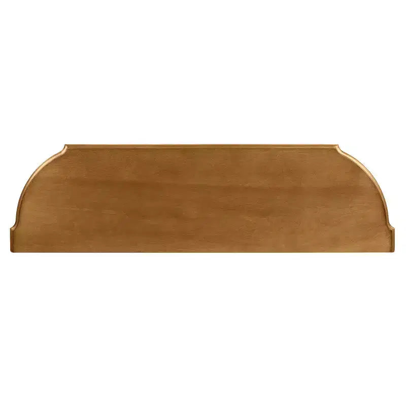 Tavolino da Consolle Curvo Retrò 43 con Cassetti, Tavolino da Divano con Gambe in Legno Massello Dietro il Divano, Tavolino d'Ingresso o da Corridoio con Ripiano Contenitore-Panipeachy
