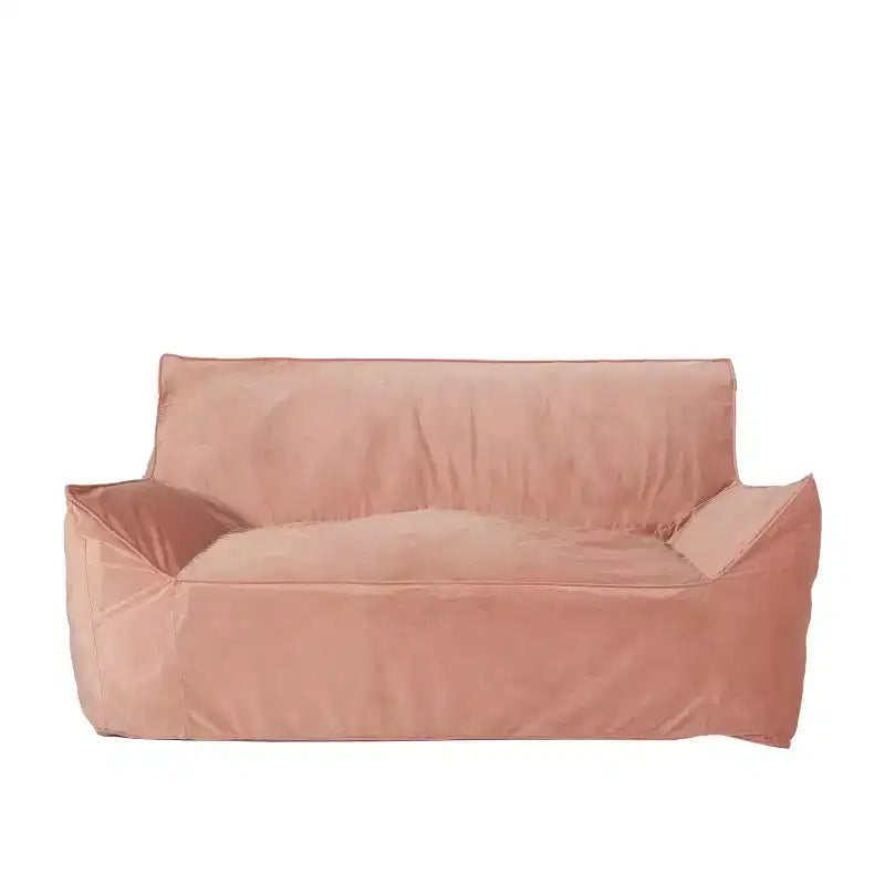 Poltrona Sacco Oversize Okak Chenille, Poltrona Pigra Grande con Braccioli, Comoda Poltrona Lounge per Soggiorno, Camera da Leto