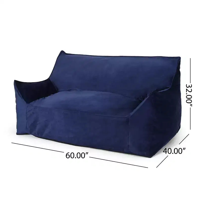 Poltrona Sacco Oversize Okak Chenille, Poltrona Pigra Grande con Braccioli, Comoda Poltrona Lounge per Soggiorno, Camera da Leto