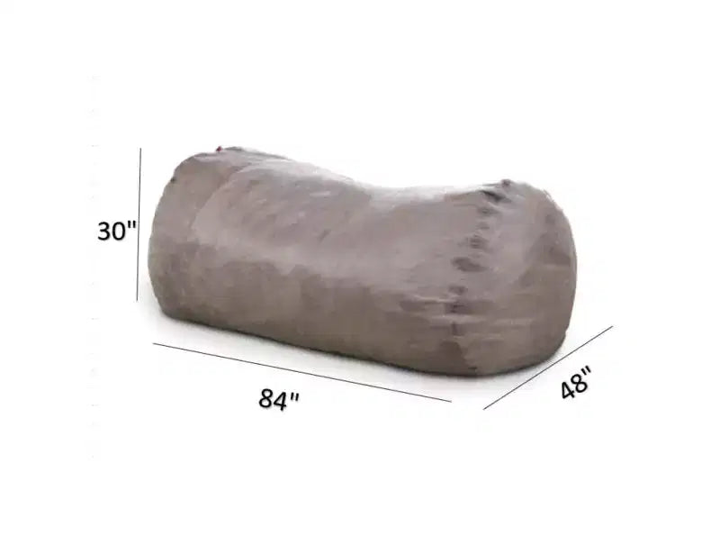 Okak Poltrona a sacco oversize, sedia da terra da 8 piedi, comoda poltrona a sacco con fodere rimovibili per adulti/bambini per la lettura, il soggiorno, la camera da letto