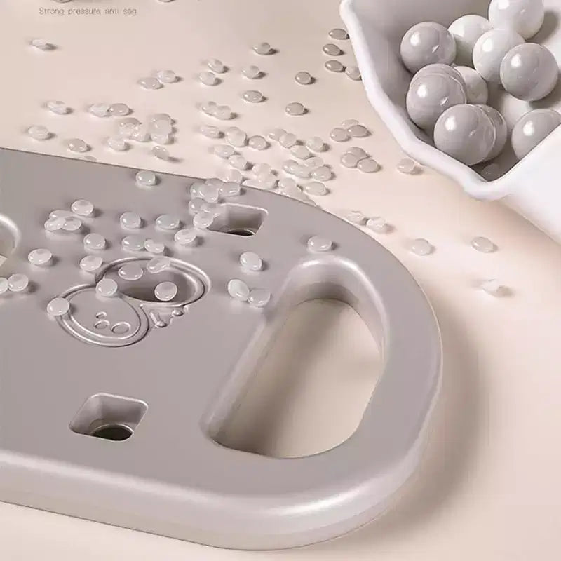 MAYEERTY Organizer Giocattoli per Bambini, Scaffale Multifunzionale con 6 Cesti in HDPE, per Sala Giochi, Cameretta, Soggiorno, Rosa